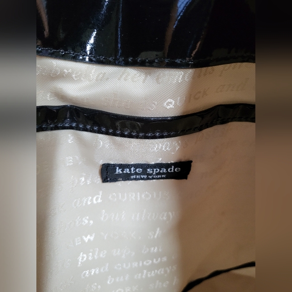 Rare Kate Spade Rain Or Shine Graphic Tote Bag - Picture 6 of 9